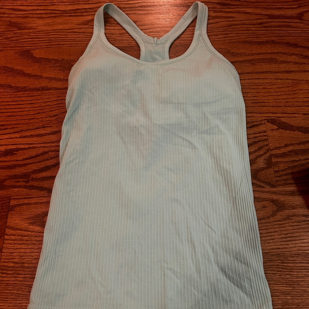 LULULEMON Women's Light Blue Racerback Tank Top